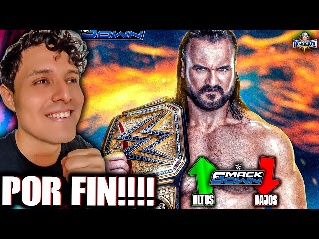 DREW MCINTYRE NUEVO CAMPEÓN INDISCUTIBLE WWE 😍 POR FIN EMPIEZA LA NUEVA ERA!! - A/B SMACKDOWN