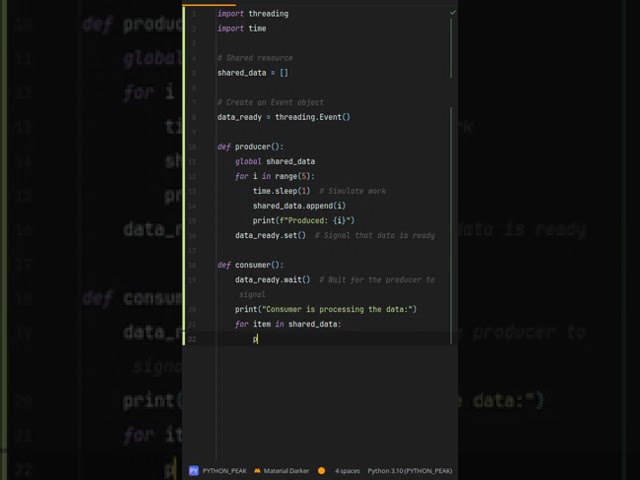 How does threading.Event improve thread communication? Unlock Inter-Thread #communication with
