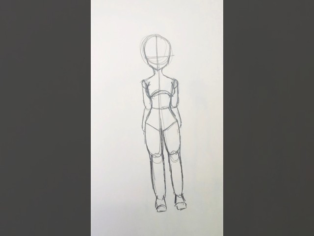 🎀Body Tutorial🩷 #tutorial #drawing #drawingtutorial #fyp #shorts #feeds #sketch #sketchbook #tut #fy