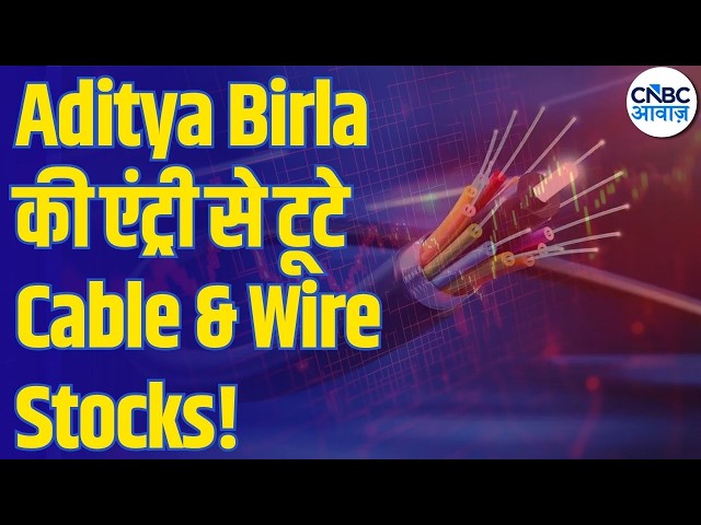 Aditya Birla Group की एंट्री से Cable & Wire Stocks में भूचाल! क्यों गिर रहे शेयर? | Stock Market