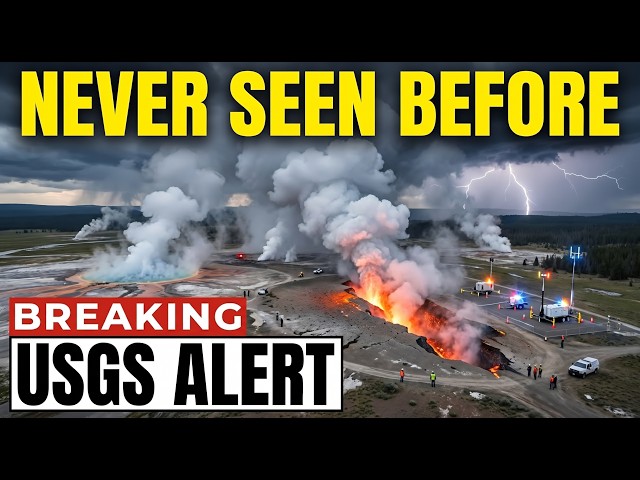 Yellowstone Just Recorded Something USGS Has Never Seen Before