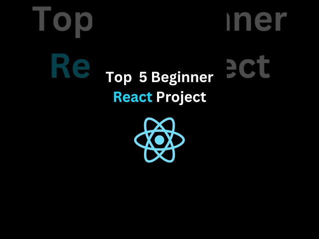 Top 5 Beginner React Project | Nextgen Coders #react #developer #beginners