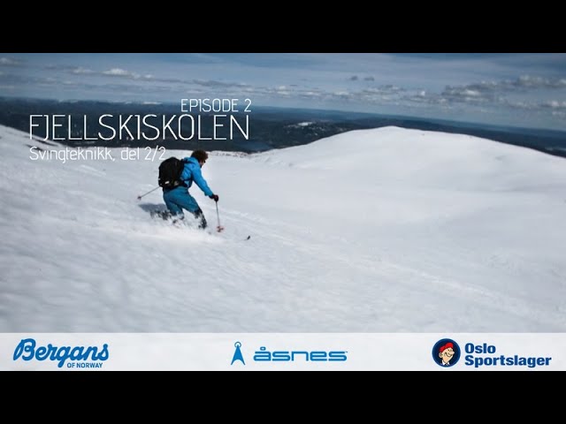 Fjellskiskolen - slik svinger du på fjellski