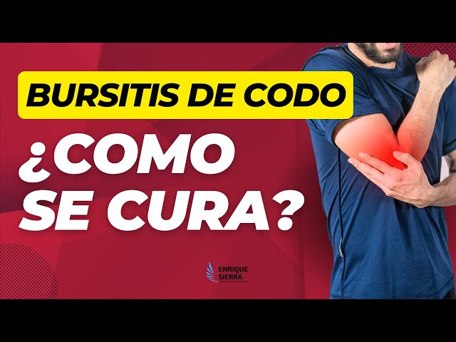 BURSITIS DE CODO: ¿CÓMO SE CURA? ✅