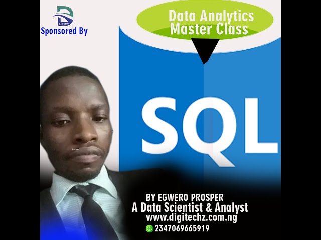 Data  Aggregate analysis with SQL Master Class