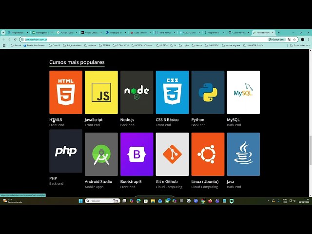 Cursos de Programação GRÁTIS: Jornada do Dev (do zero ao profissional)