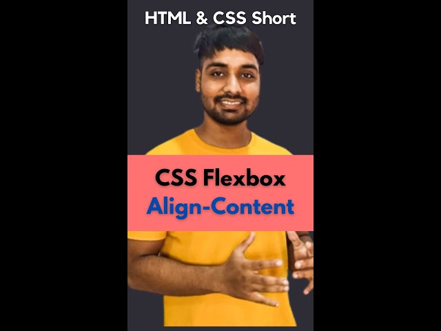 Align Content In CSS