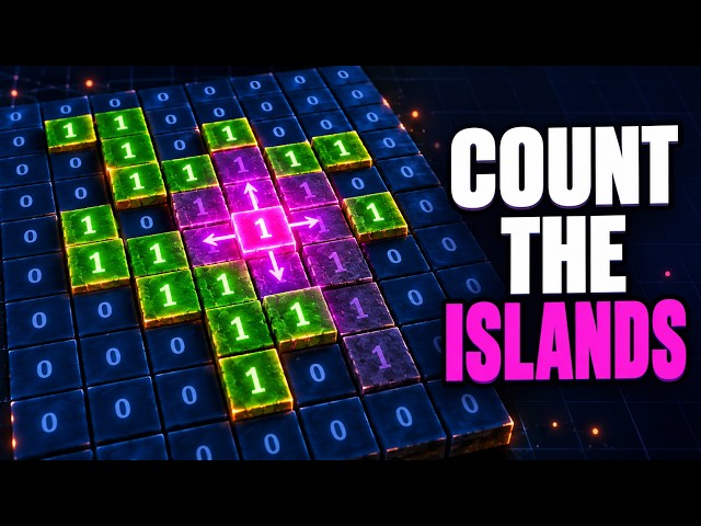Number of Islands Explained: DFS Flood Fill