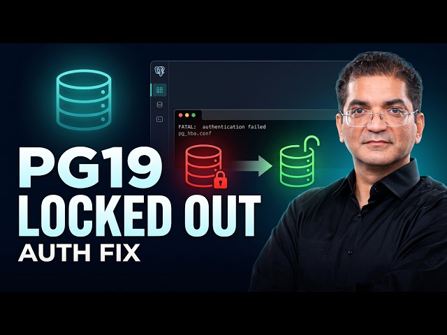 PostgreSQL 19 Broke Your Login. Here's the Fix.