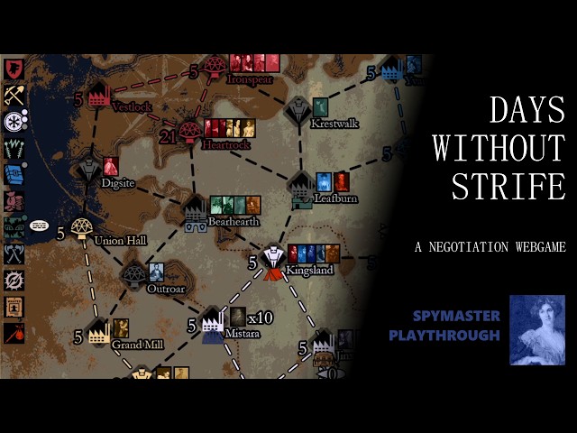 Days Without Strife - A Negotiation WebGame
