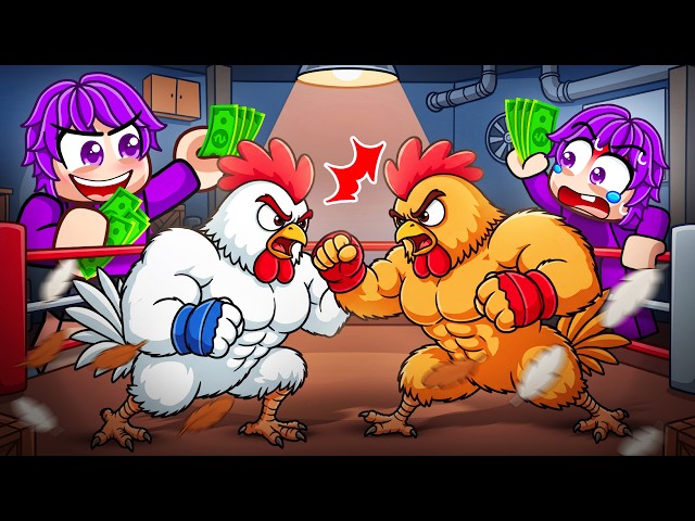 Roblox Underground Chicken Fighting...