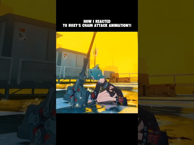 Roxy’s Chain Attack Animation is WILD 💀『Zenless』 #zenlesszonezero #shorts