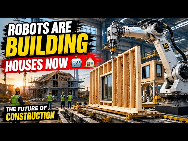 AI Robots Are Building Houses 🤯 The Future of Construction Is Here! 2026