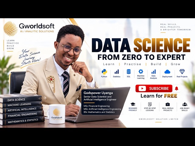 Data Science Roadmap | From ZERO to Professional Data Scientist