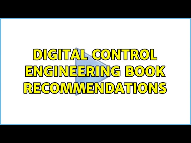 Digital Control Engineering book recommendations
