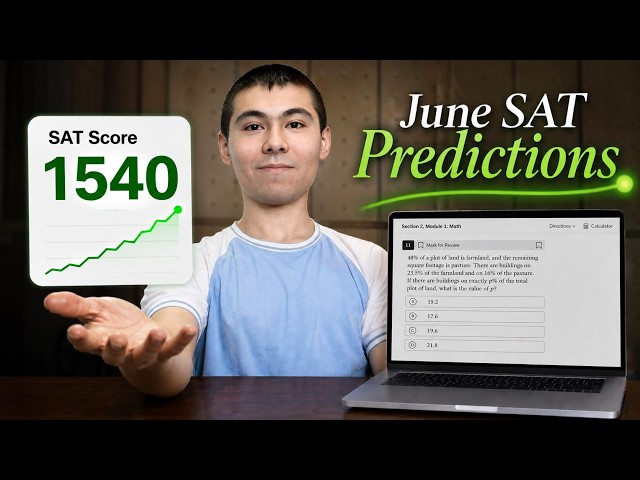 We Got The June SAT Early