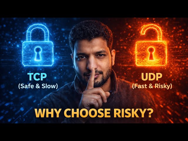 Why You Die Behind Cover in PUBG | TCP vs UDP (System Design Basics)