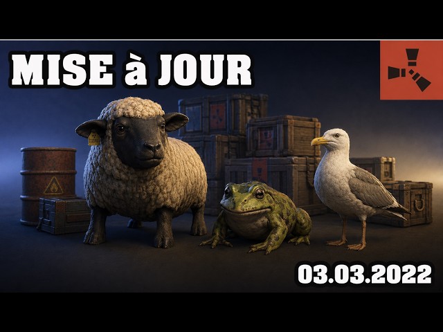 🟢 Monuments patch, Frogs and seagulls? | Rust - 08.14.2026 update |