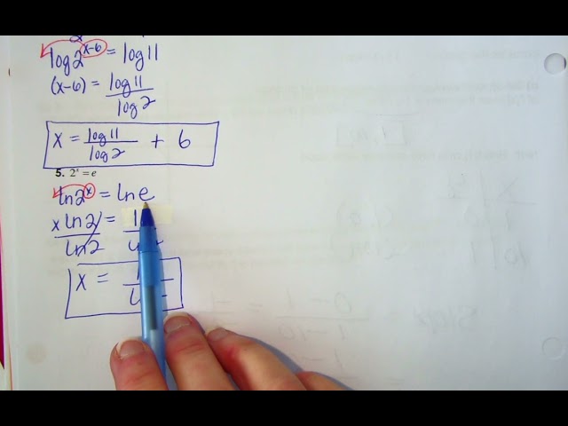 Day 5 Notes | Logarithmic Functions (PART 1)