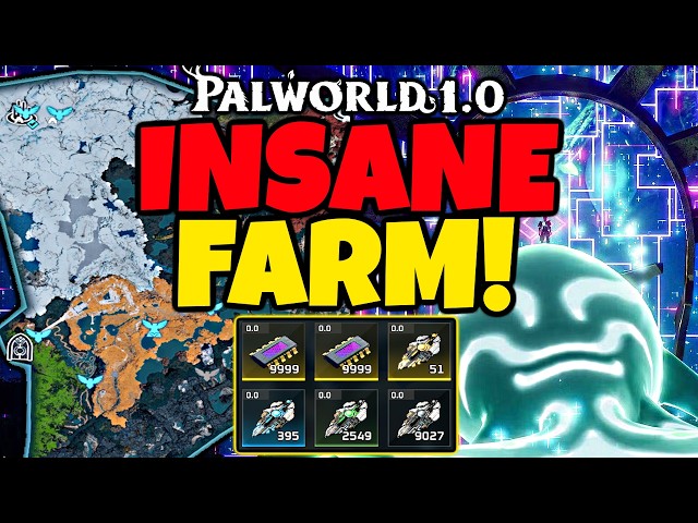 The Best Ancient Relic Farm & Radiant Gems Farm in Palworld 1.0?!
