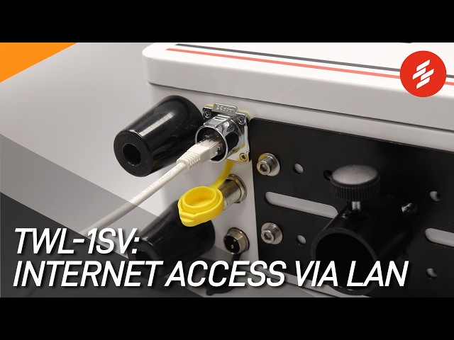 How to Set Up TWL-1SV Internet Access via LAN