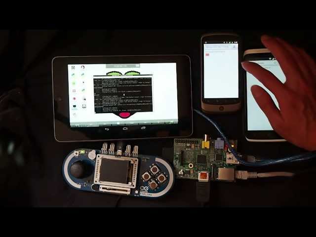 Node.js+socket.io+serialport = web app to control Pi connected Arduino