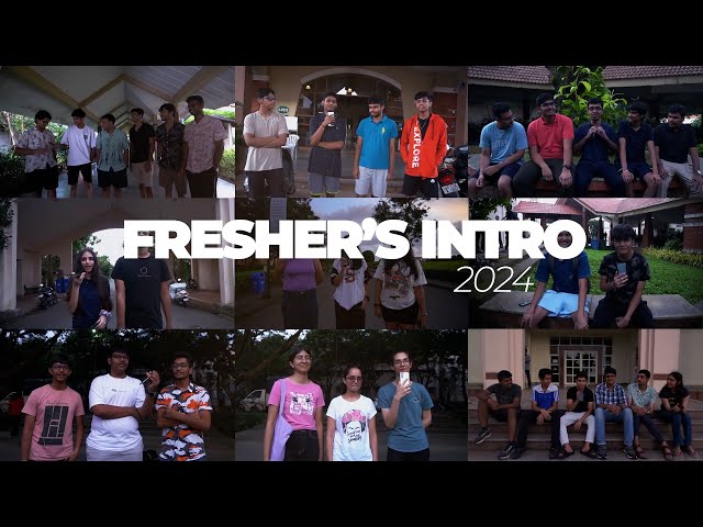 Freshers' Introduction 2024 | BITS GOA