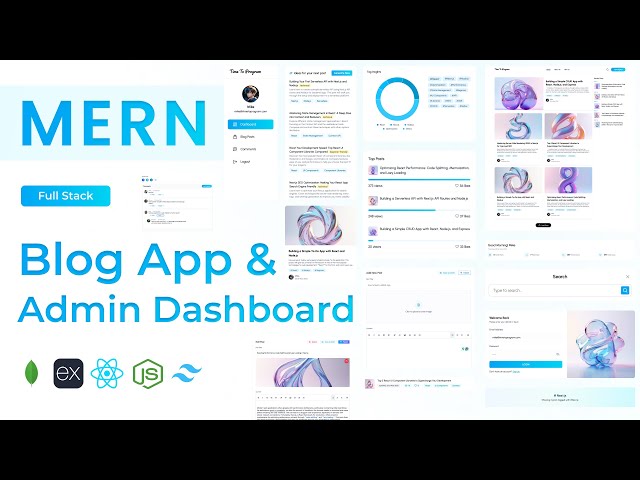 Build a Full-Stack MERN Blog with Markdown & AI Post Generator | React, Node.js, MongoDB, Express