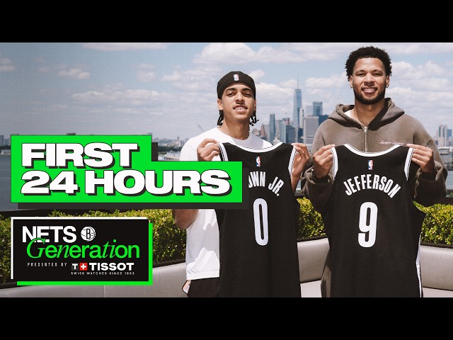 Mikel Brown Jr. and Joshua Jefferson’s First 24 Hours as Brooklyn Nets | Nets Generation