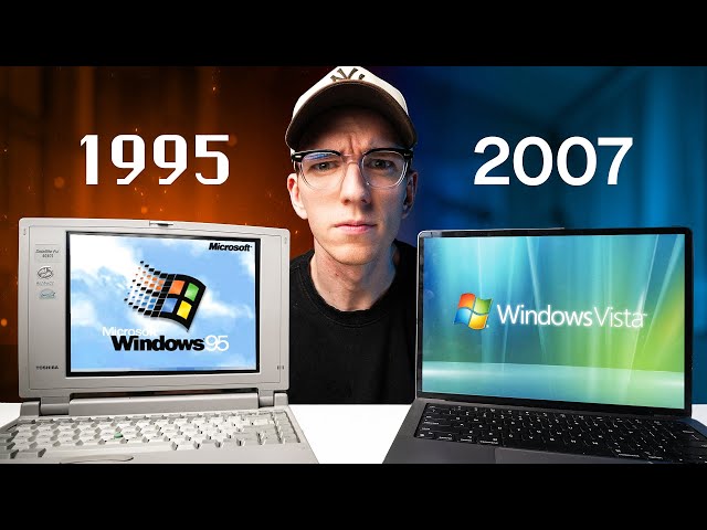 I Tested 40 Years of Microsoft Windows