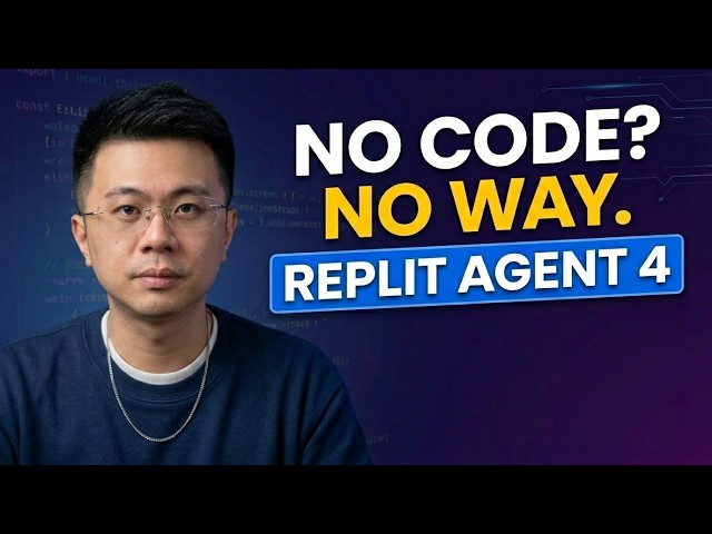 I Built an App Without Writing Code (Replit Agent 4)