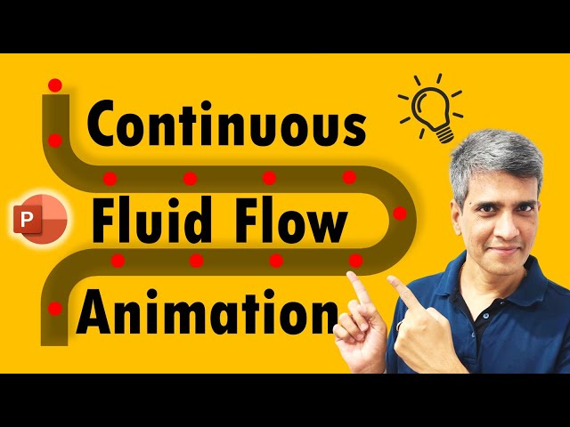 Continuous Fluid Flow Animation in PowerPoint
