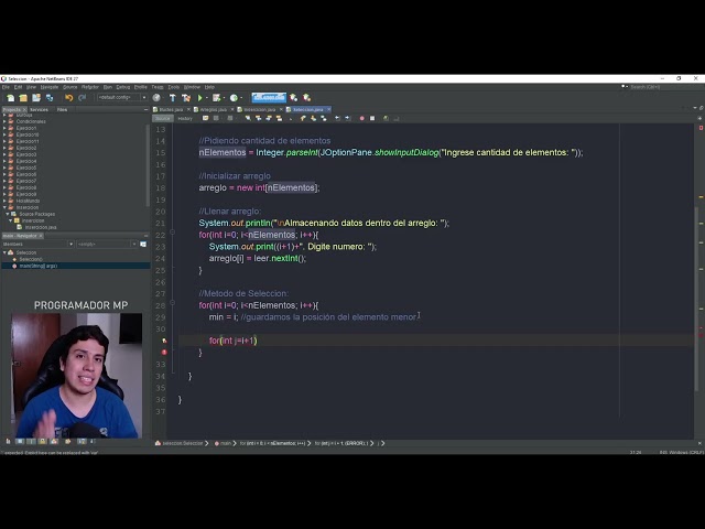 JAVA PROGRAMMING FROM SCRATCH! | Sorting | Lesson 64: Selection Sort