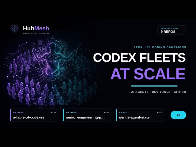 Scale Codex With Agent Fleets: 9 Open-Source Tools