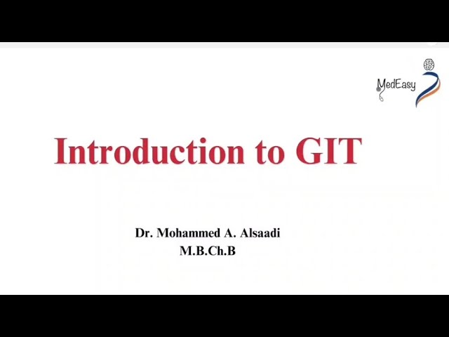 Introduction to GIT system 