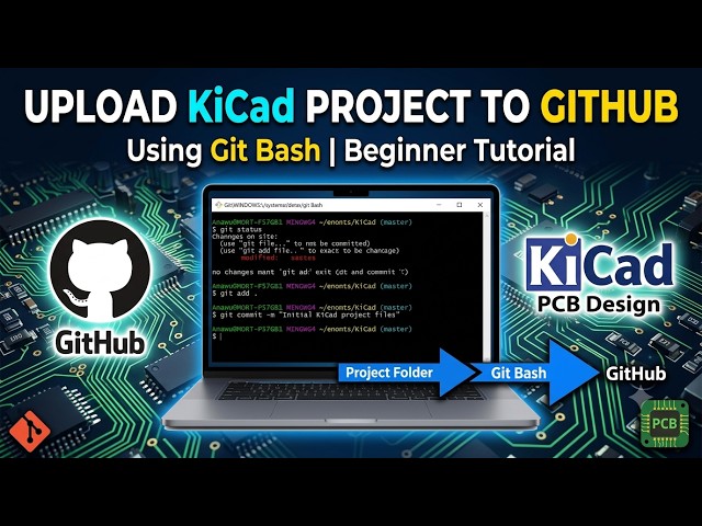 How to Upload a  Project to GitHub Using Git Bash | Complete Beginner Tutorial