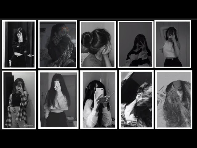 💞 Hidden Face Black Screen Dpz for Girls |🦋 stylish Hidden Face Dpz | 🌺 Girls Black Dpz poses🦋🦋