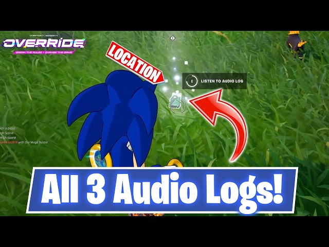 Fortnite - Find audio logs (All 3 Locations) | Season 4 Storyline