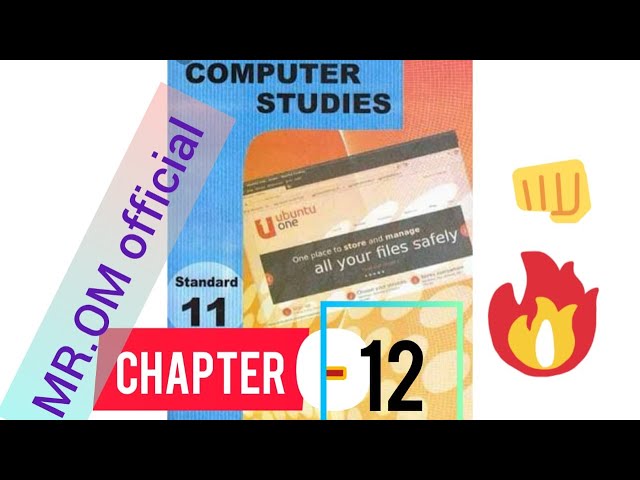 Gseb computer std.11 chapter no.12 solutions