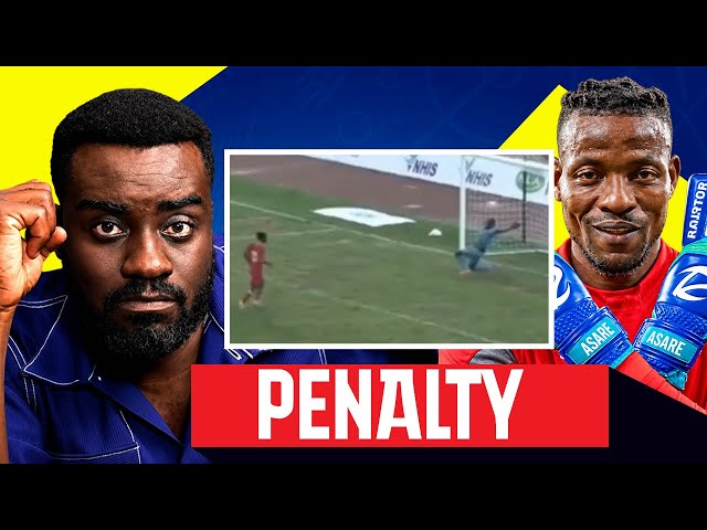 Benjamin Asare faces the toughest penalty of his life against Kotoko