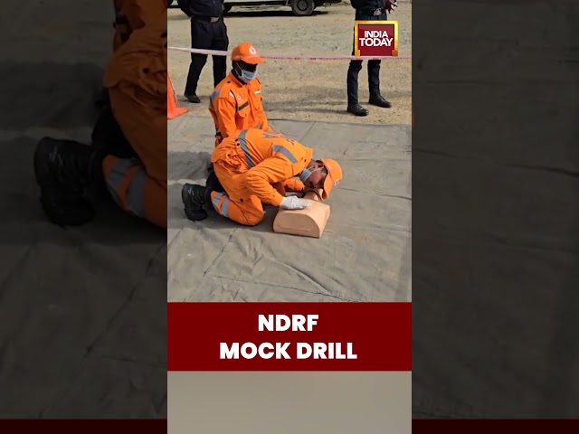 NDRF Conducts Disaster Preparedness Mock Drill For Locals And VDG Members In Doda, J&K