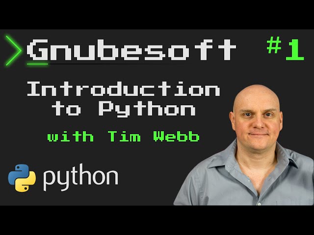 Gnubesoft: Introduction to Python