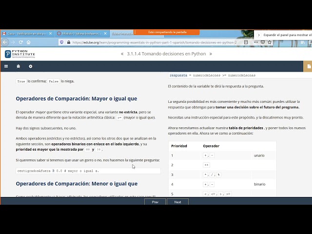 PYTHON MODULO 3 SECCIÓN 1