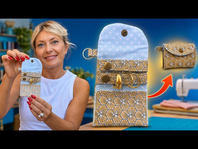REGALO PARA MUJERES / MINI JOYERO DE VIAJE / Costura para Principiantes