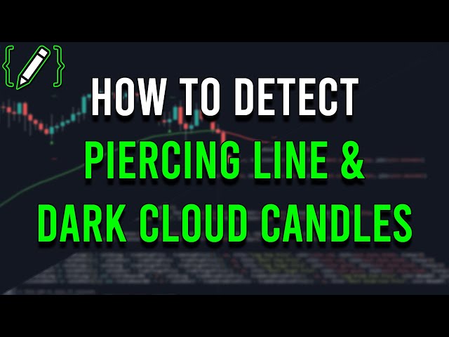 How to detect PIERCING LINE & DARK CLOUD candlestick patterns • Pine Script [OUTDATED V4] Tutorial