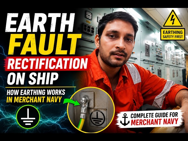 Earth Fault Rectification on Ship | How Earthing Works in Merchant Navy