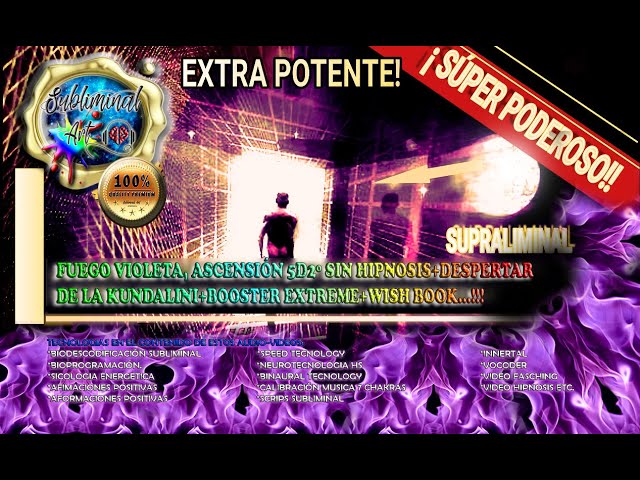 BOOSTER  2º FUEGO VIOLETA💜+WISBOOK.. ACELERADOR EXTREMO!!. ✅ACTUALIZADO!