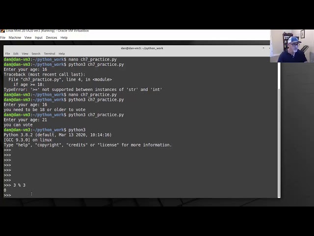8. DevNet - Python User Input Function, and While Loops - Part 7