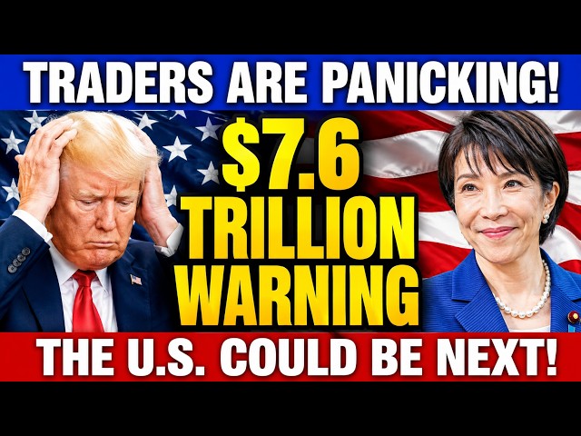Traders Are WARNING: Japan's $7.6T Bond Market Is Cracking — Is America Next?