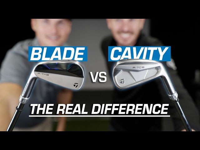 Cavity Backs vs Blades: The Numbers Don't Lie